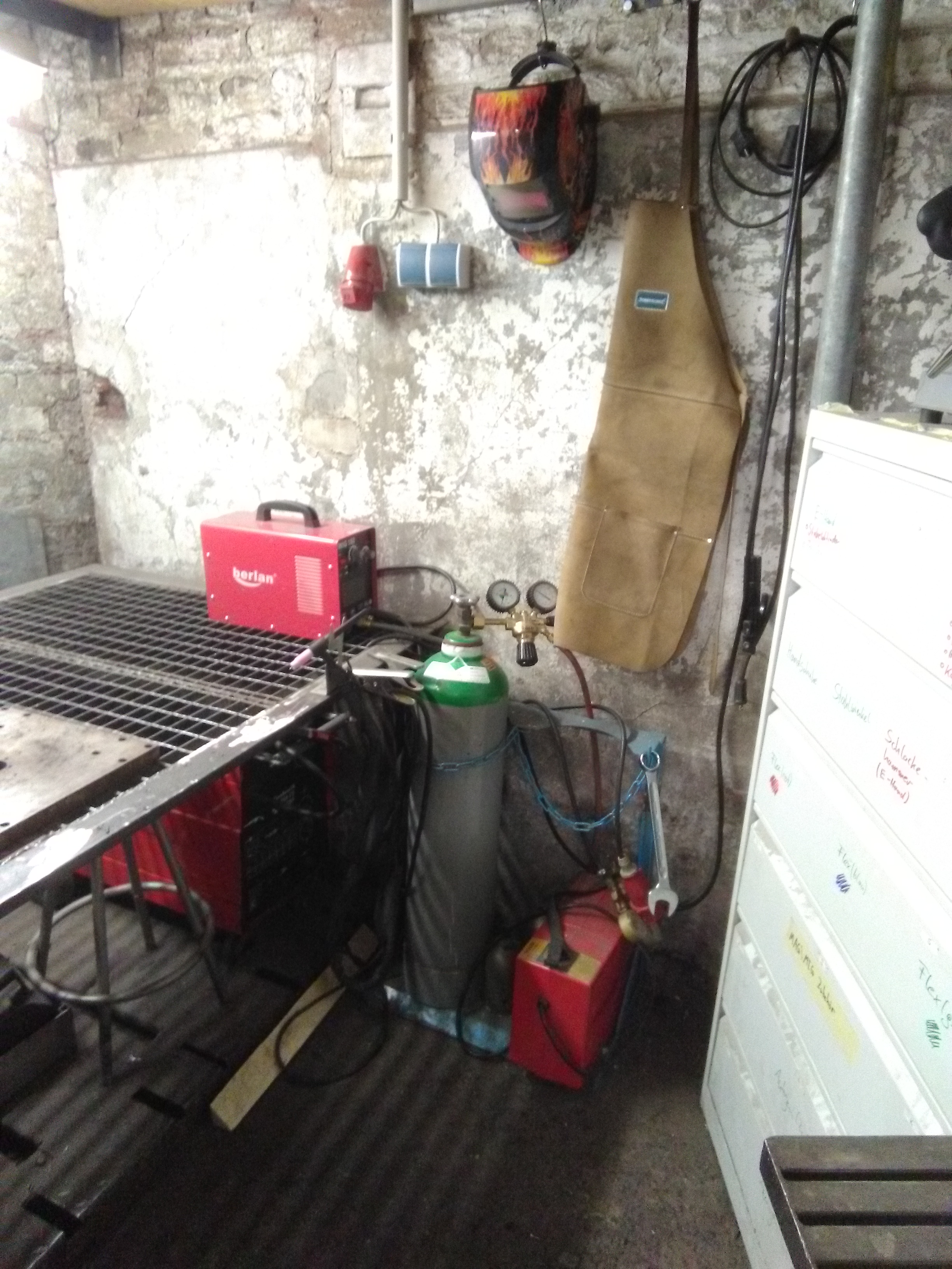 Metall- und Schweißbereich