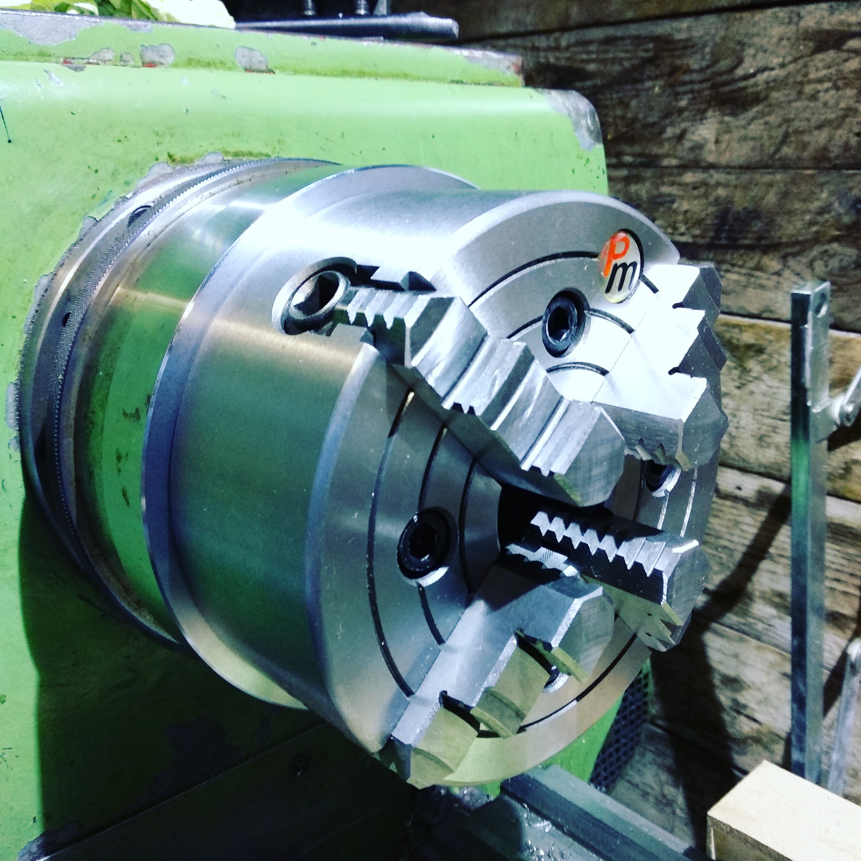 Drehbank in der Studiwerkstatt